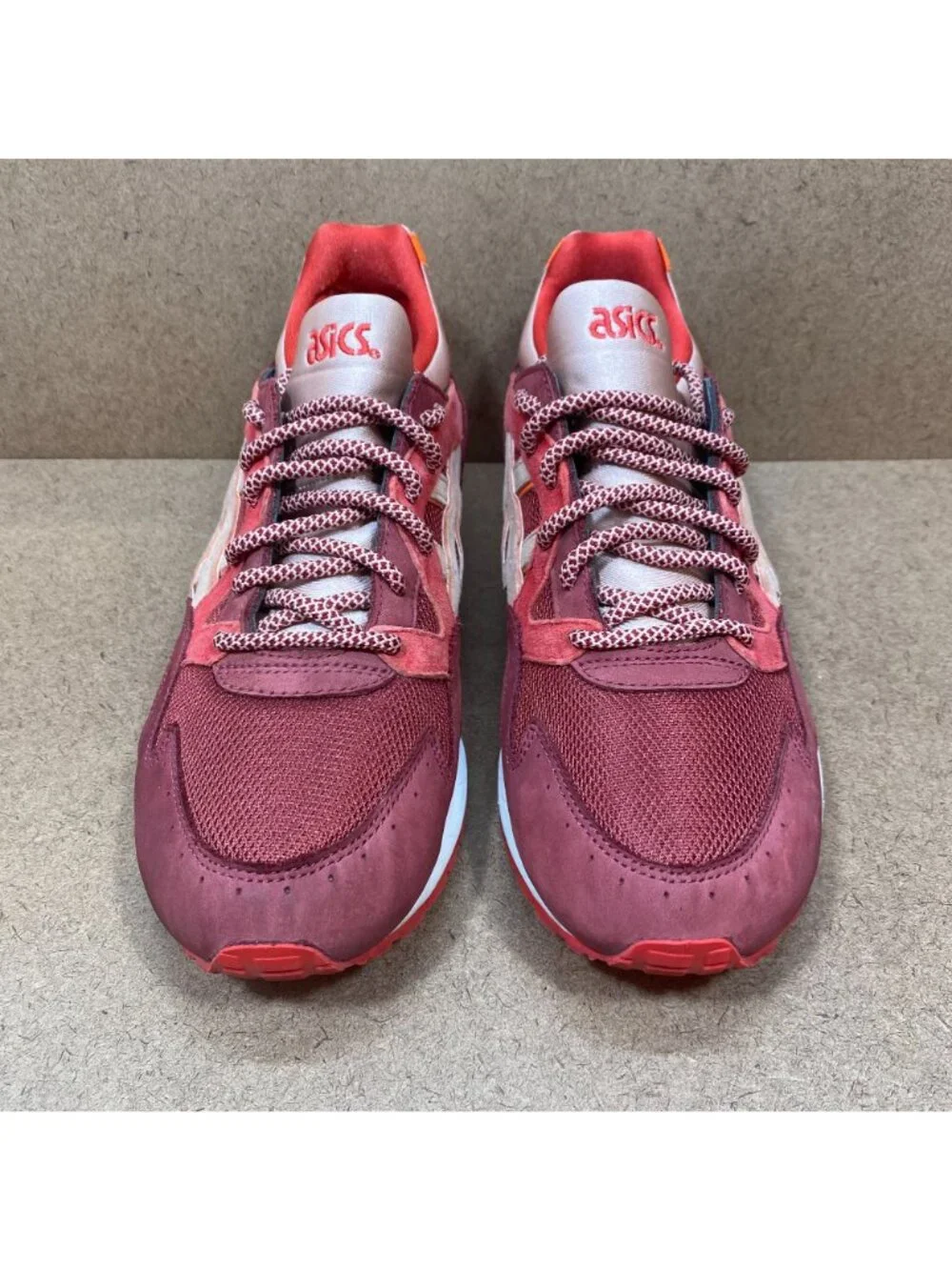 Asics Gel-Lyte V Ronnie Fieg Volcano Burgundy Red Pink Sneakers Mens Size 11